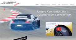 Desktop Screenshot of driveyourdream.eu